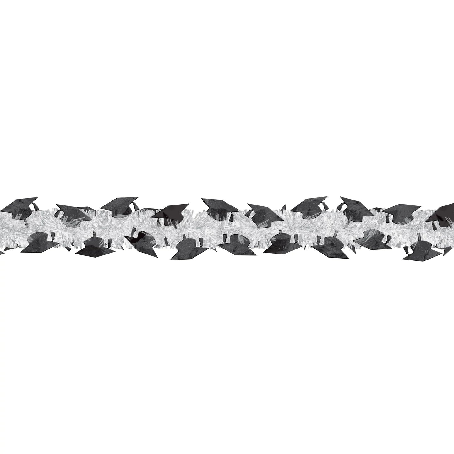 Grad Tinsel Garland Silver