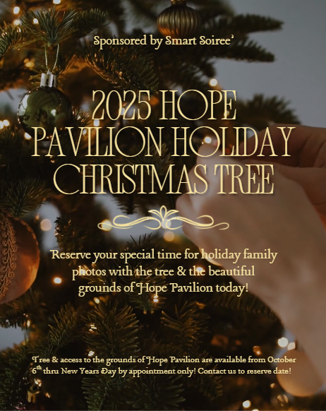 2025 Hope Pavilion Holiday Tree & Grounds Family Photo Session Reservations