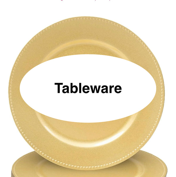 Tableware (Rentals)