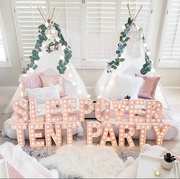 Sleepover Tent Party