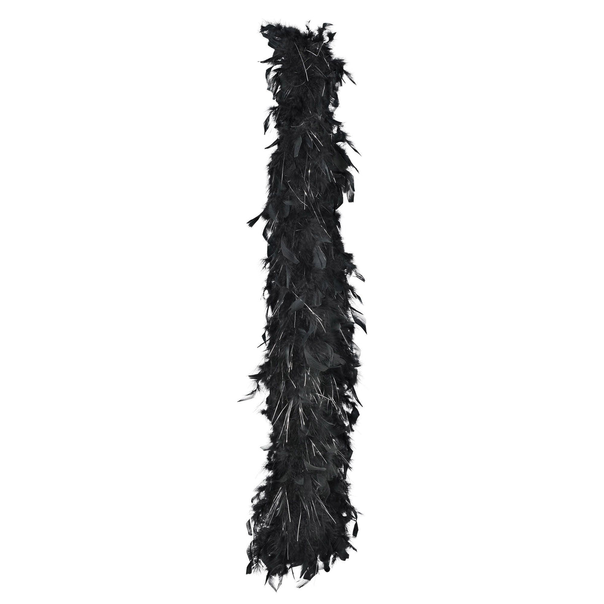 Black Tinsel Boa – Smart Soirée