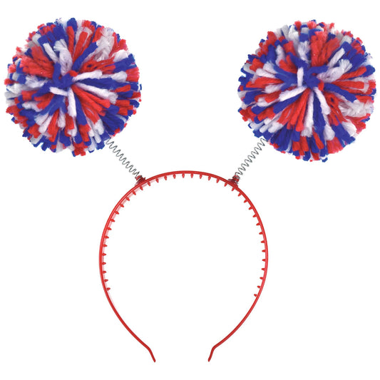 Patriotic Pom Pom Head bopper