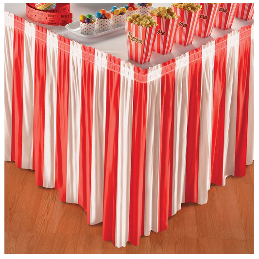 Plastic Table Skirt - Carnival