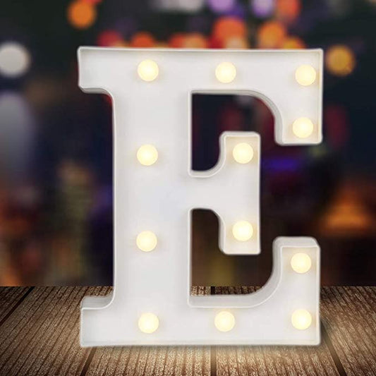 Table Top Marquee Light Up Letter - E (Rental)