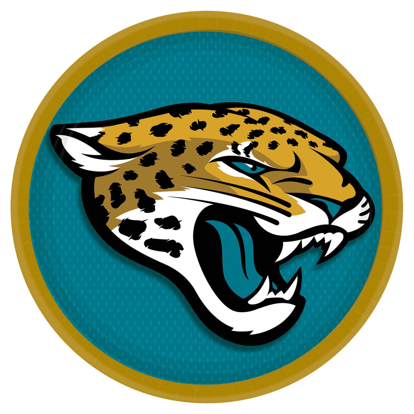 Jacksonville Jaguars Cake Plates - 8 pack