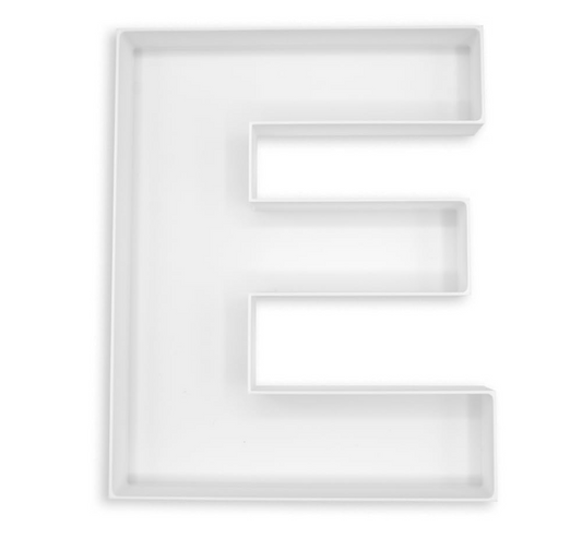 Charcuterie Letters Fillable - E (Rental)