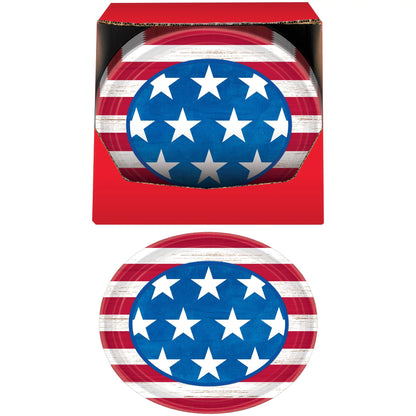 Americana Oval Dinner Plates - 8 pack