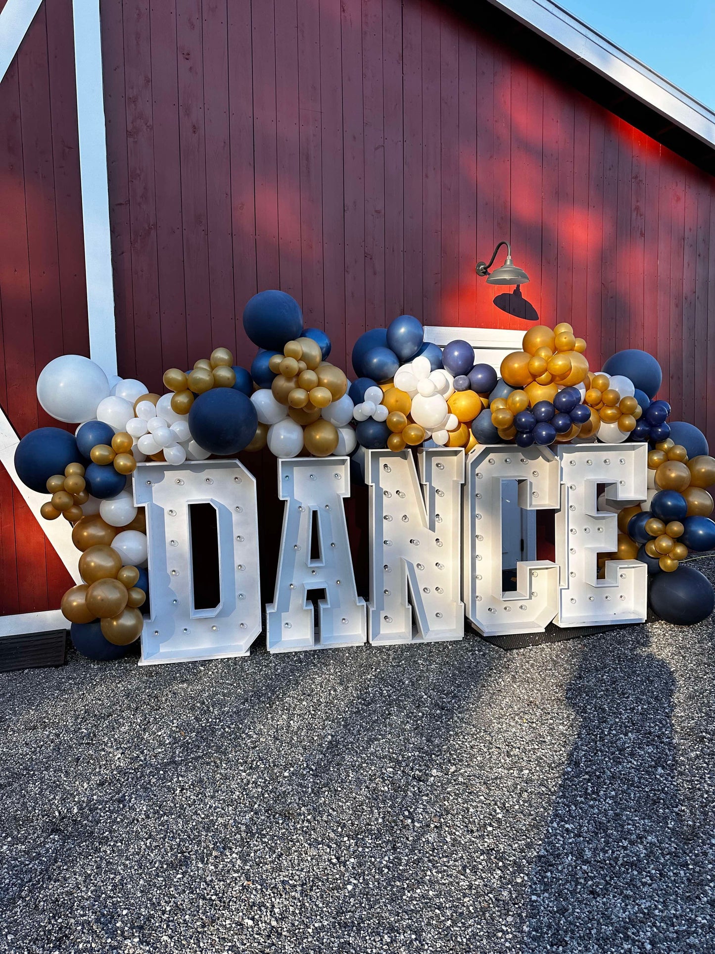 Marquee Light Up Letter - D (Rental)