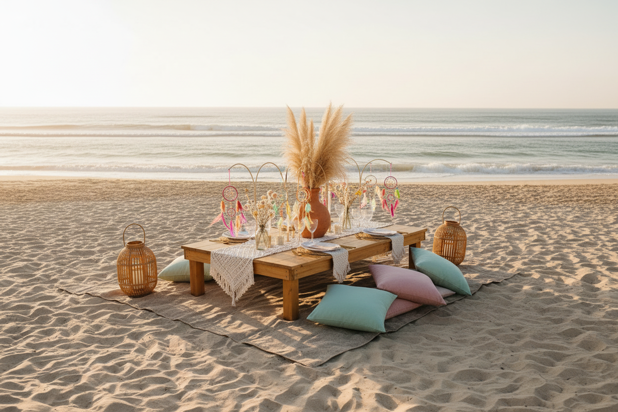Boho Beach Party - Single Table