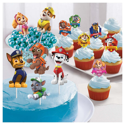 Paw Patrol™ Adventures Paper Toppers Dessert Decorating Kit