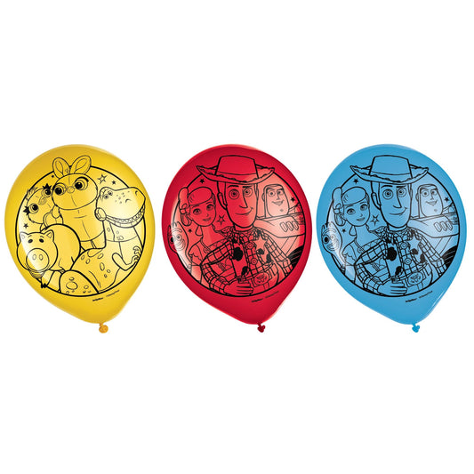 ©Disney/Pixar Toy Story 4 Printed Latex Balloons (6)