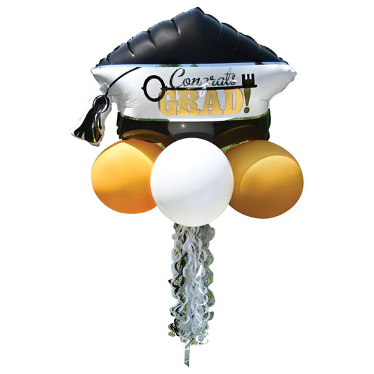 Grad Balloon Yard Sign - Achievement is Key