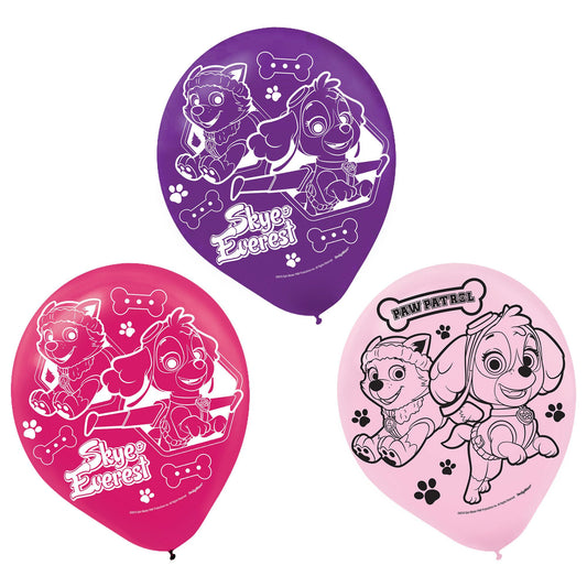 Paw Patrol™ Girl Latex Balloons (6)