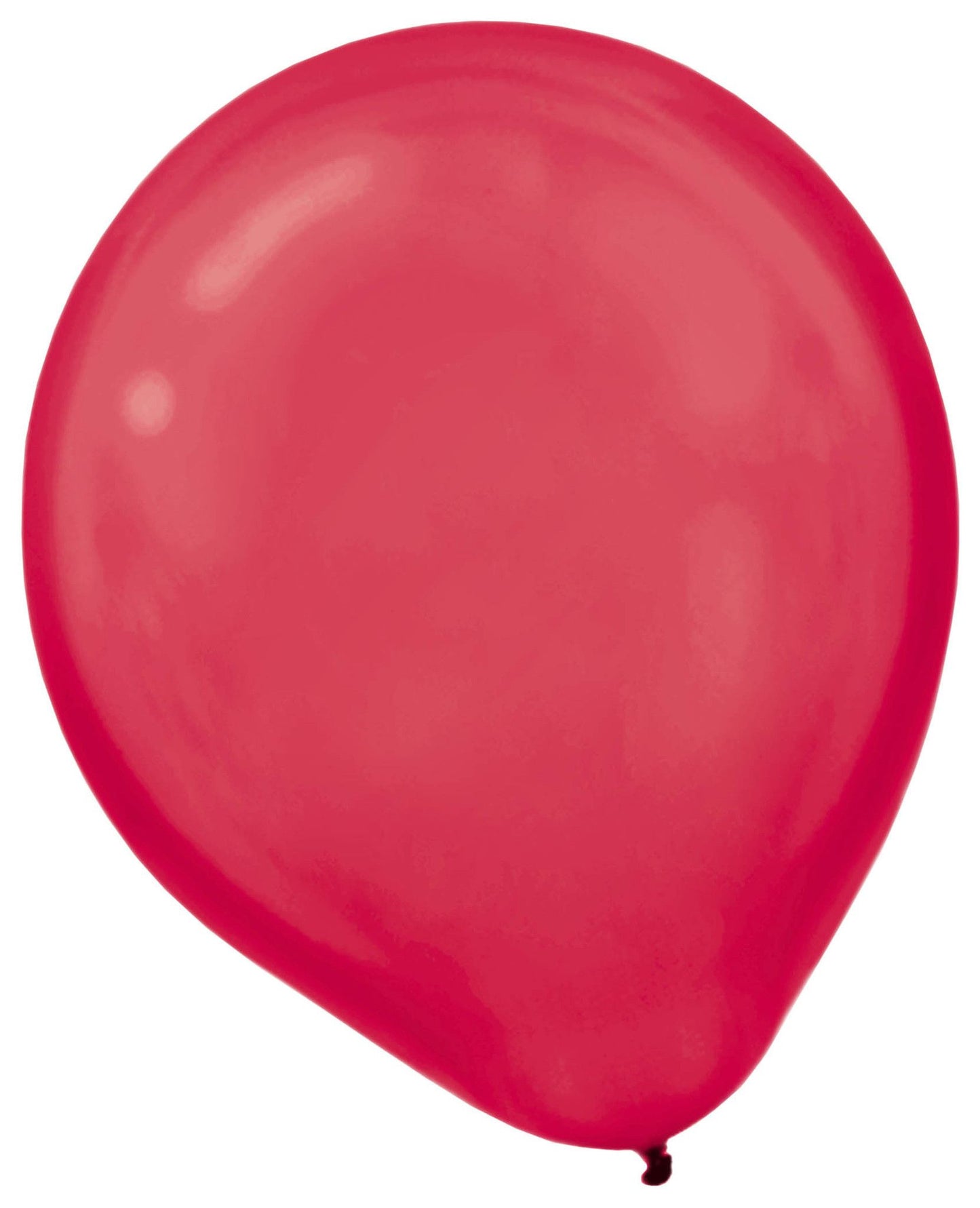12" Apple Red Pearl Latex Balloons (15)