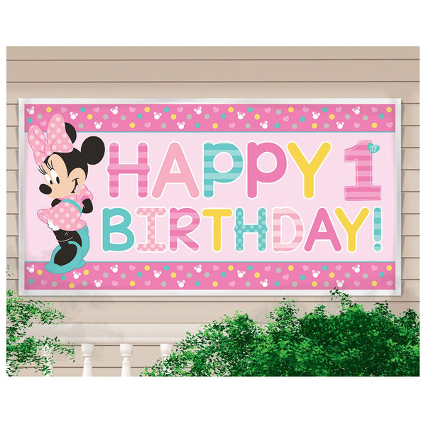 ©Disney Minnie's Fun To Be One Horizontal Giant Sign Banner