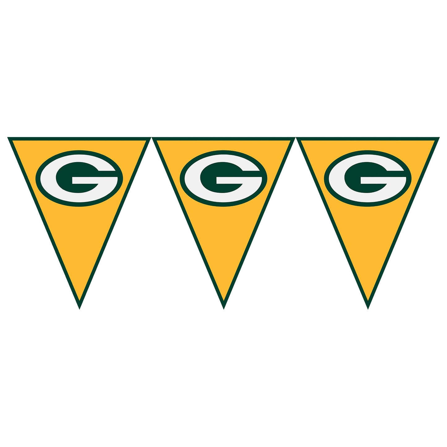 Green Bay Packers Pennant Banner