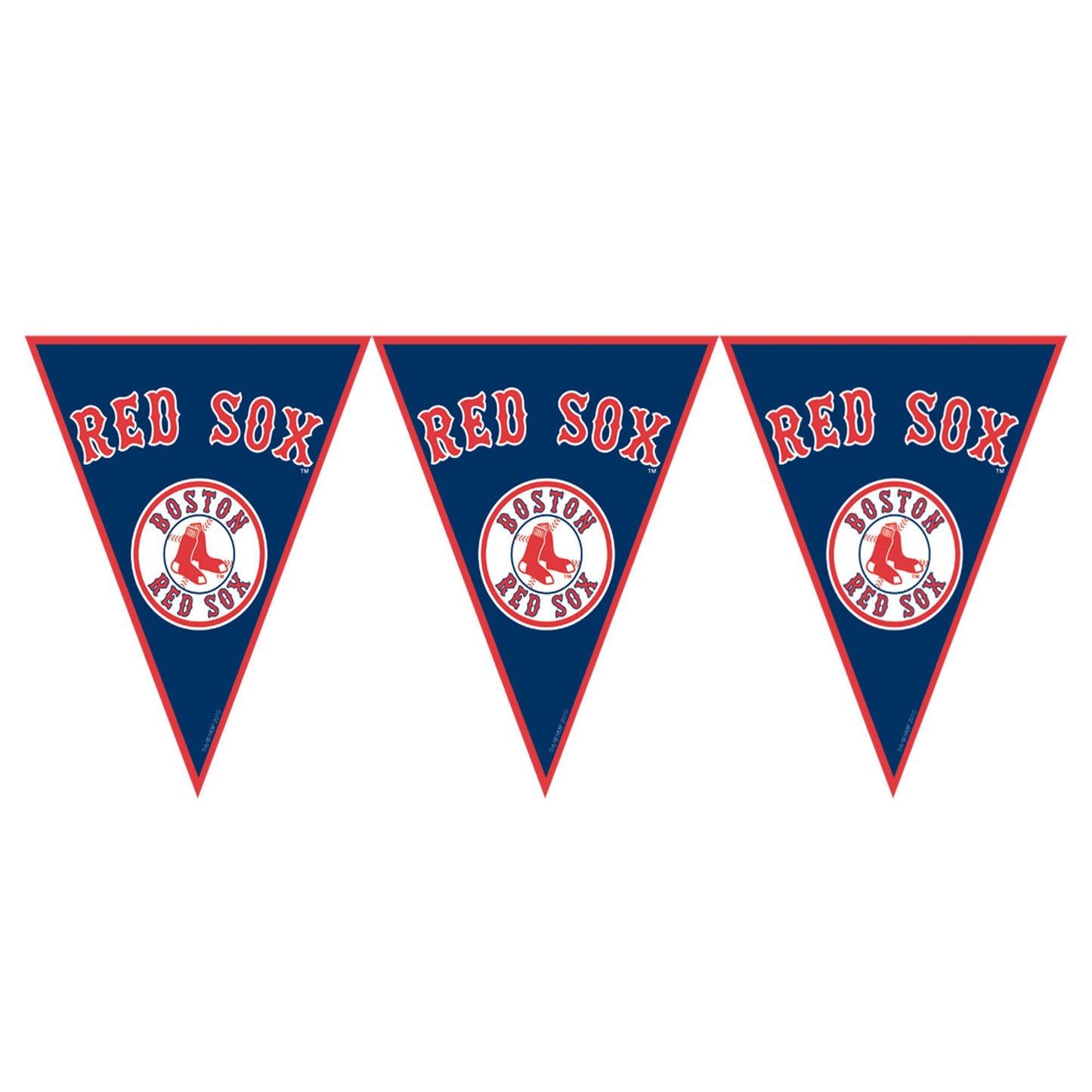 Boston Red Sox Major League Baseball Pennant Banner