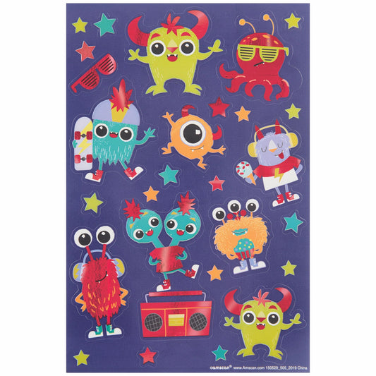 Monster Sticker Sheets (3)