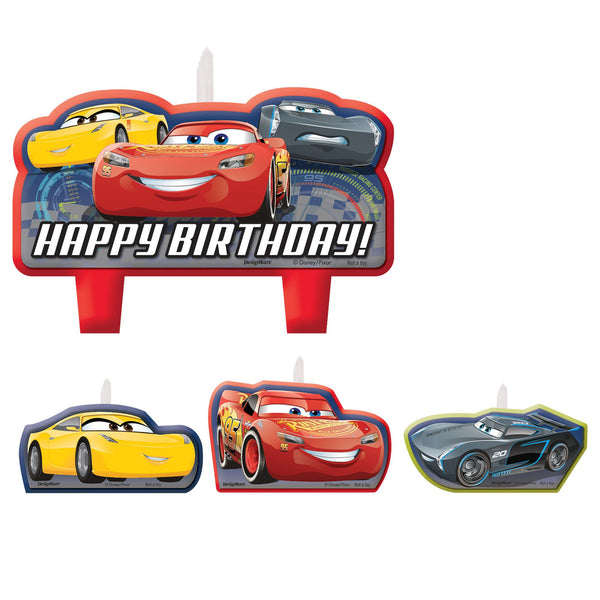 Disney Cars 3 Birthday Candle Set