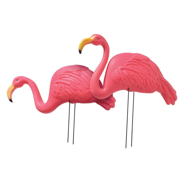 Flamingo Plastic Yard Stakes