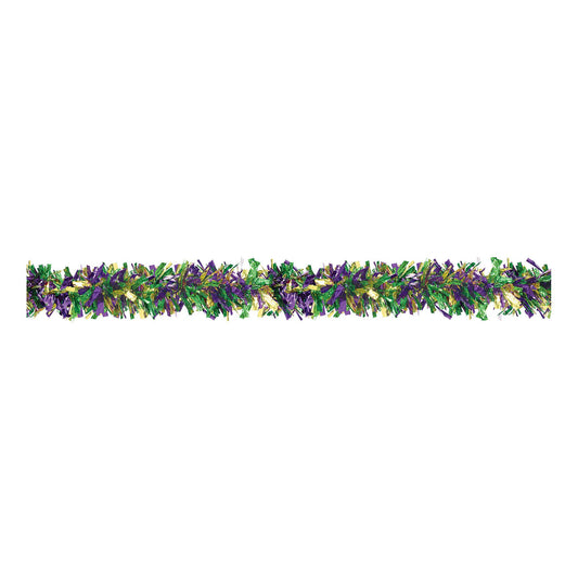 Mardi Gras Twig Tinsel Garland