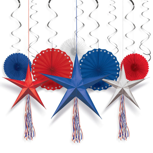 Patriotic Fan Decorating Kit (16)