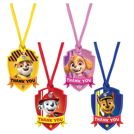 Paw Patrol™ Adventures Thank You Tags (8)