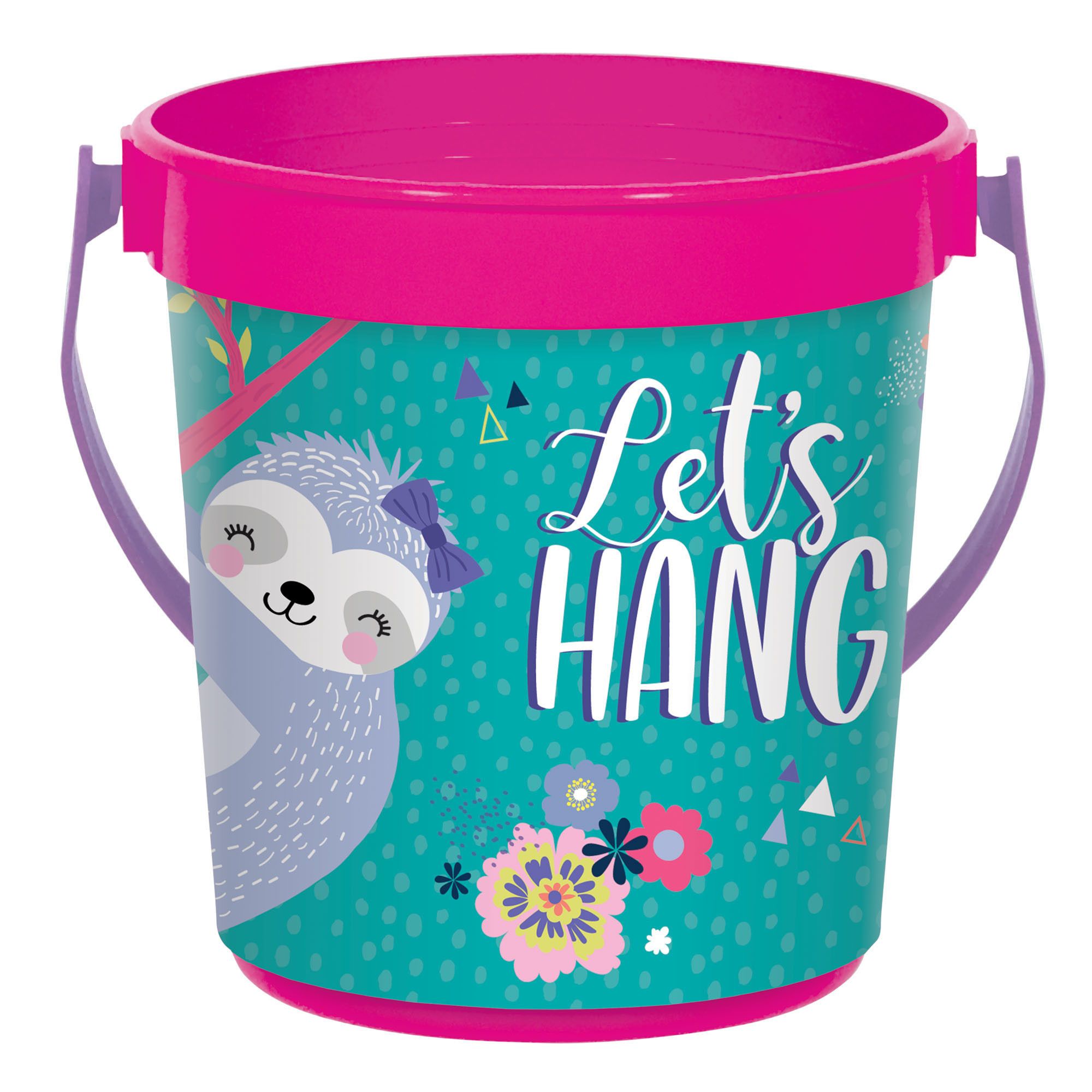 Sloth Party - Girl Favor Container – Smart Soirée