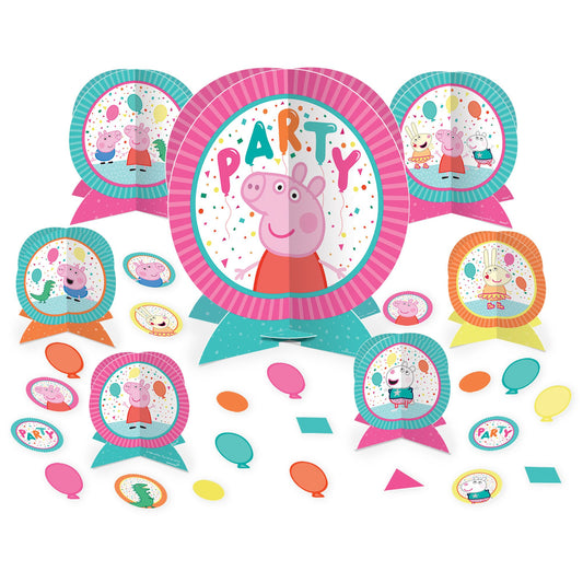 Peppa Pig Confetti Party Table Centerpiece Kit