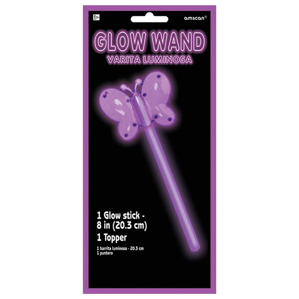 Glow Stick Wand - Purple Butterfly