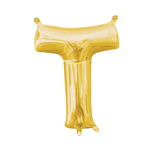 16" Gold Balloon - T