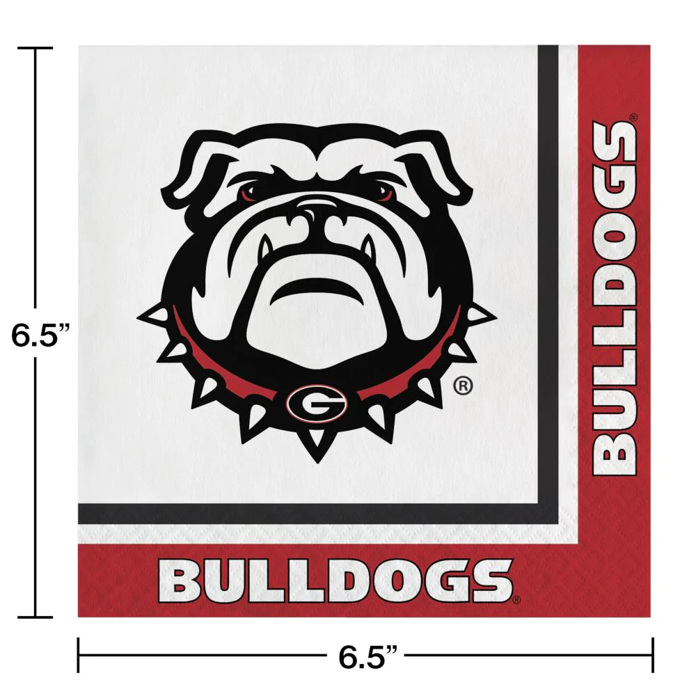 University of Georgia Lunch Napkins (20)