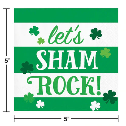 Let's Sham Rock Cake Napkins (16)