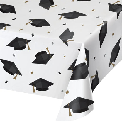 Grad Toss Table Cover - Paper