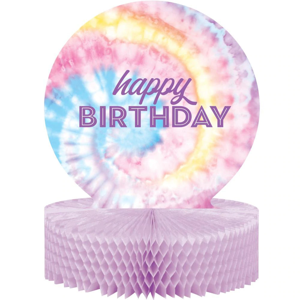 Tie Dye Party Centerpiece
