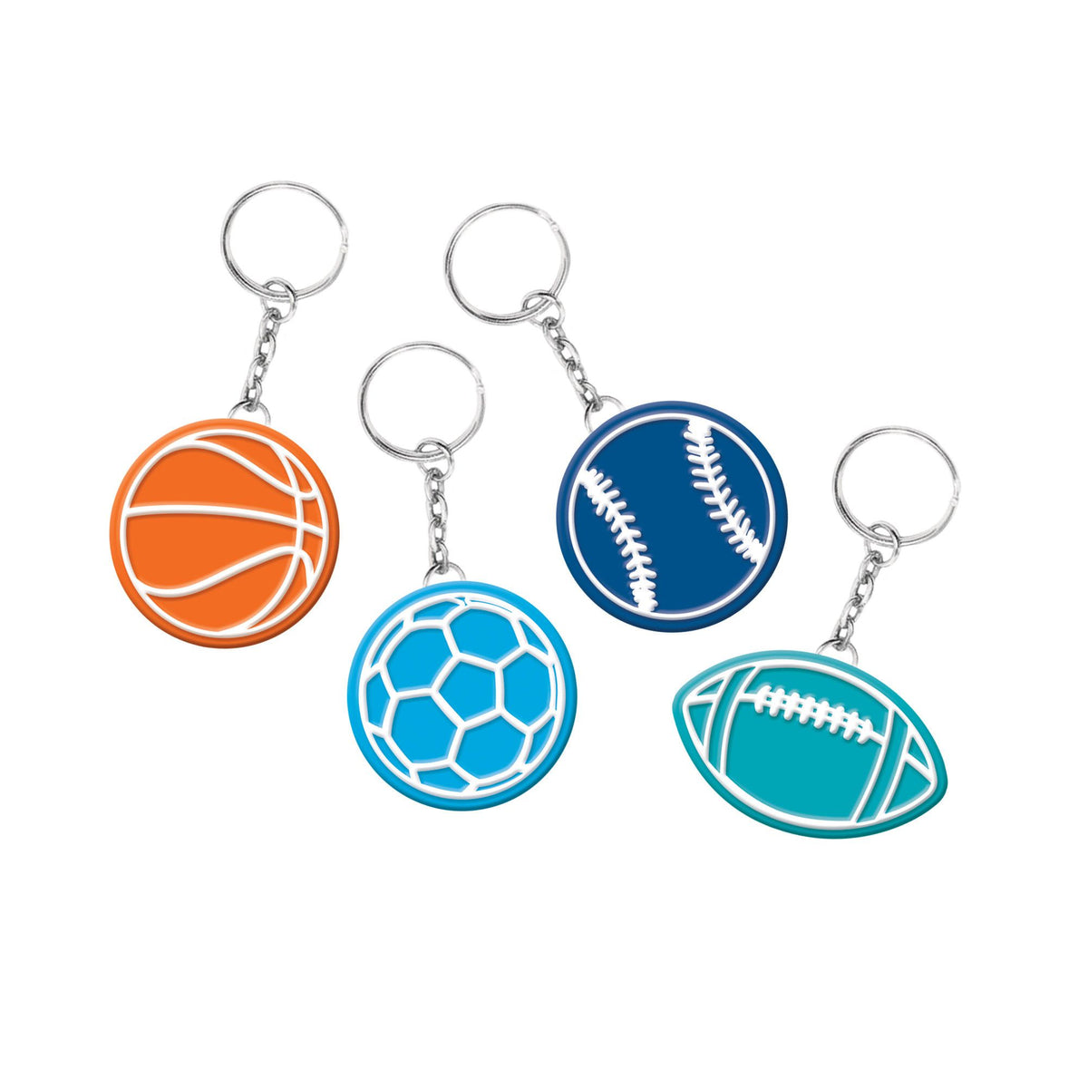 Birthday Baller Vinyl Keychain Favors 8pk | Soccer Party Favors – Smart ...