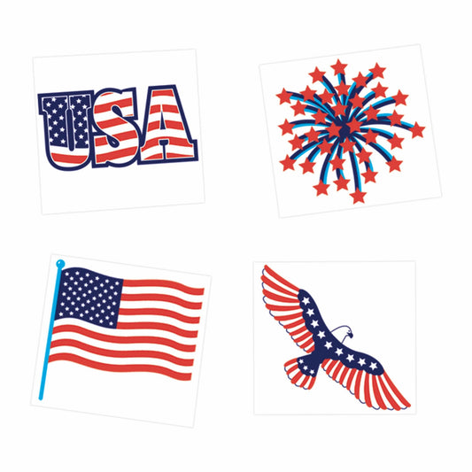 Patriotic Tattoo Favors (24)