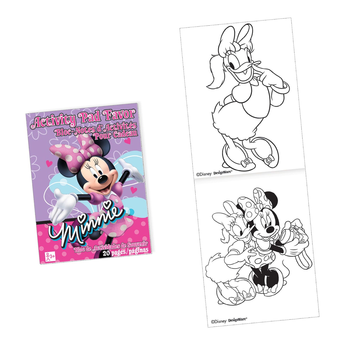 ©Disney Minnie Mouse Activity Pad Favor