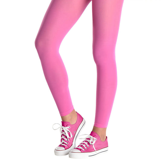 Pink Footless Tights