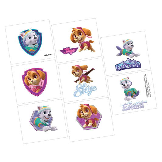 Paw Patrol™ Girl Tattoo Favors (8)