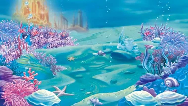 Mermaid Backdrop - (Rental)