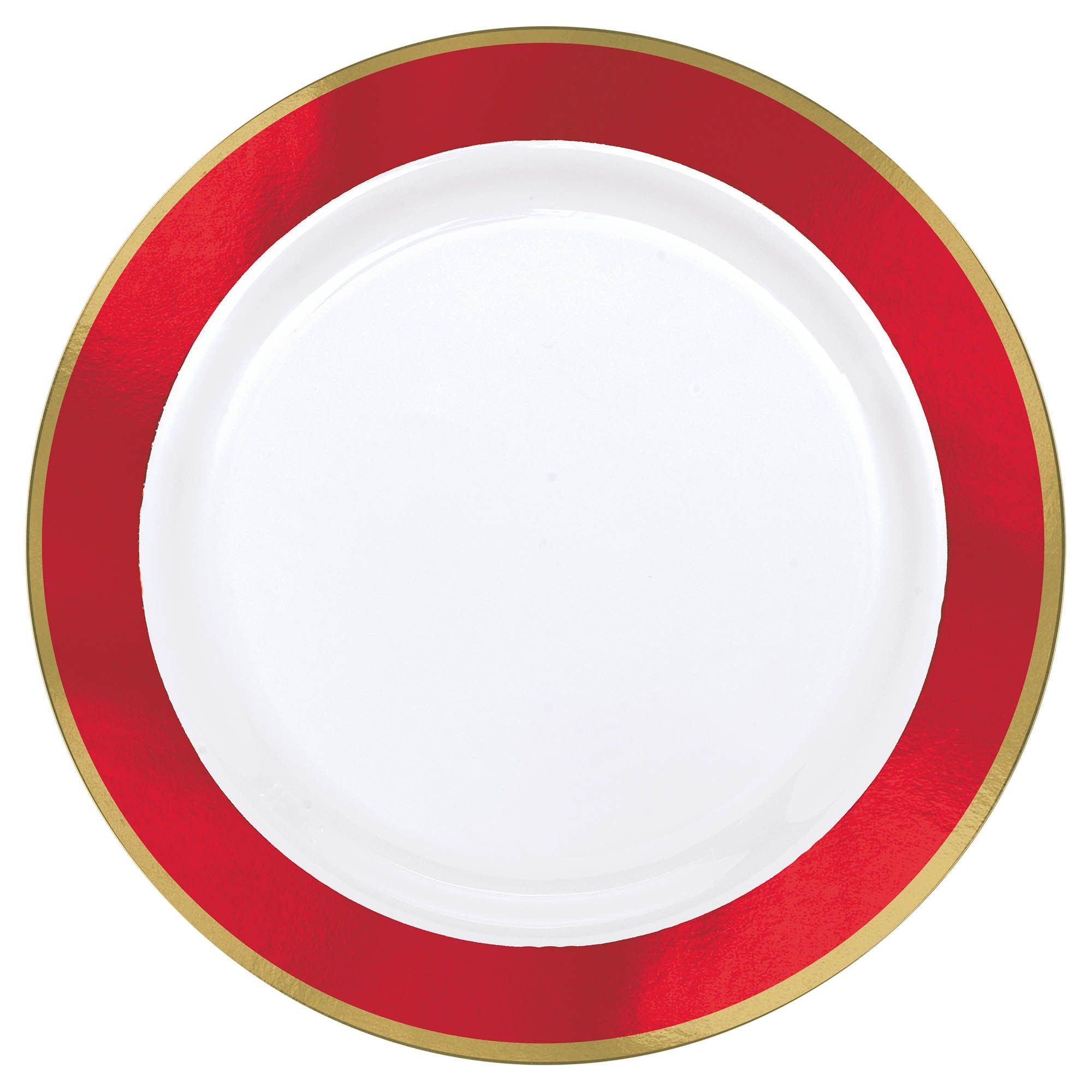 Amscan Premium Plastic Dinner Plates