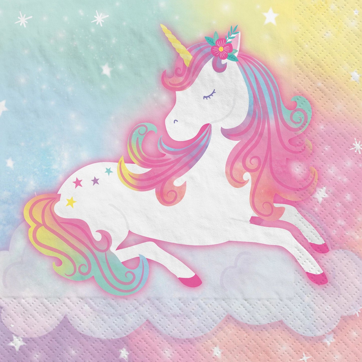 Enchanted Unicorn Cake Napkins (16)