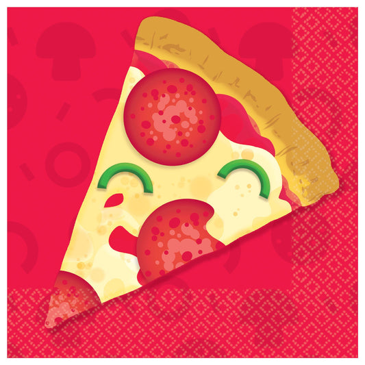 Pizza Party Cake Napkins (16)