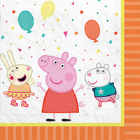Peppa Pig Confetti Party Lunch Napkins (16)