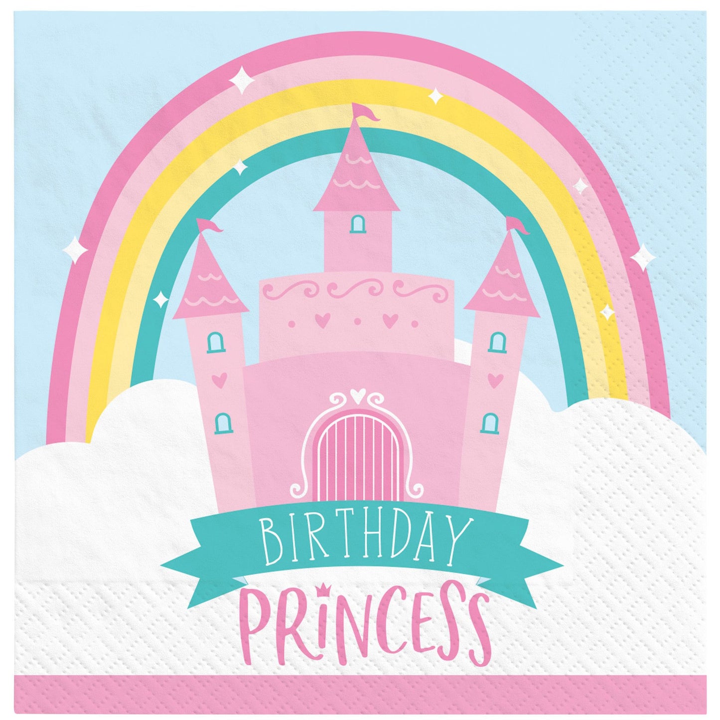 Princess Castle Birthday Lunch Napkins (16)