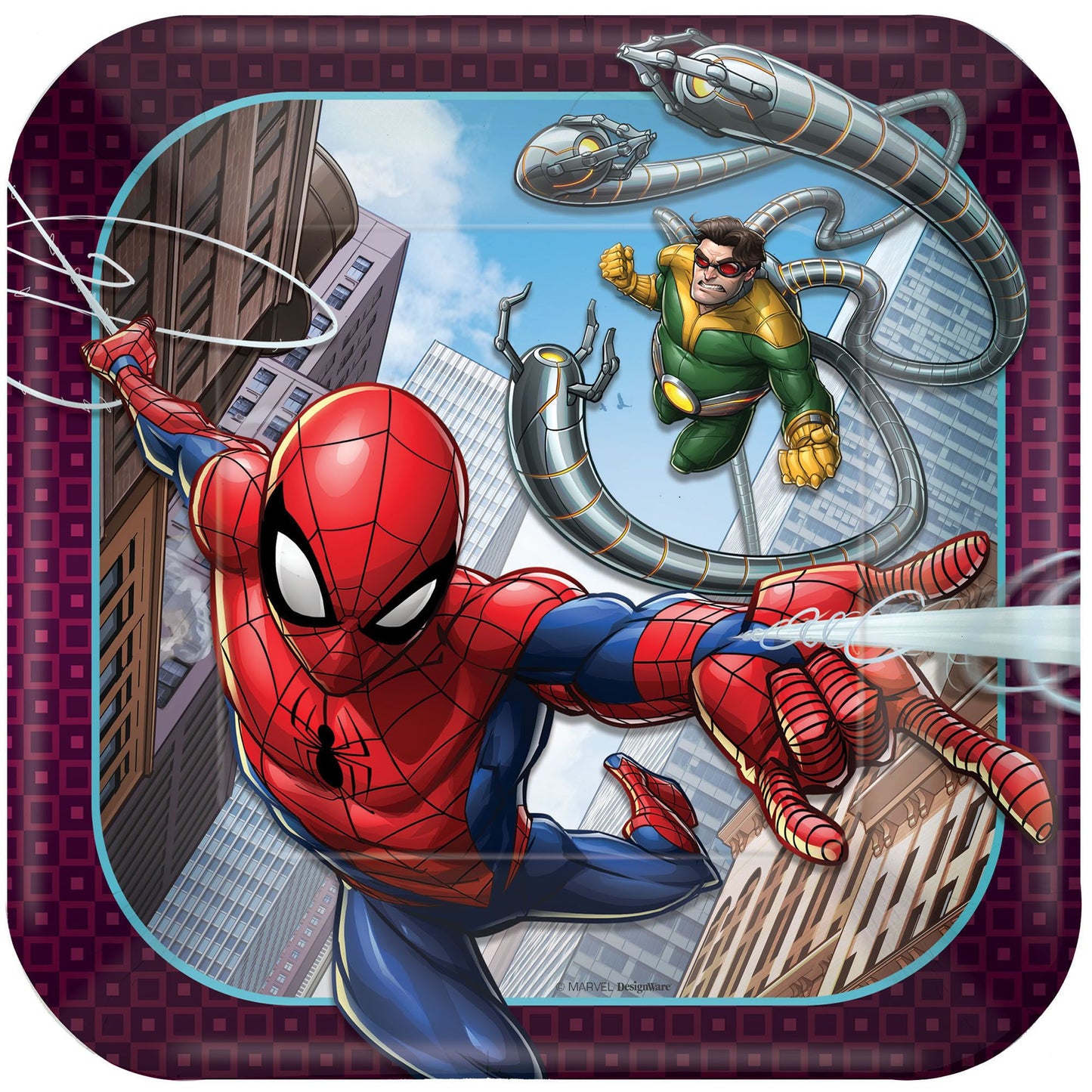 Spider-Man™ Webbed Wonder Cake Plates (8)
