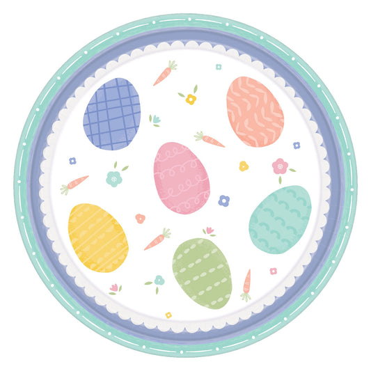 Pretty Pastels Easter Cake Plates (8)