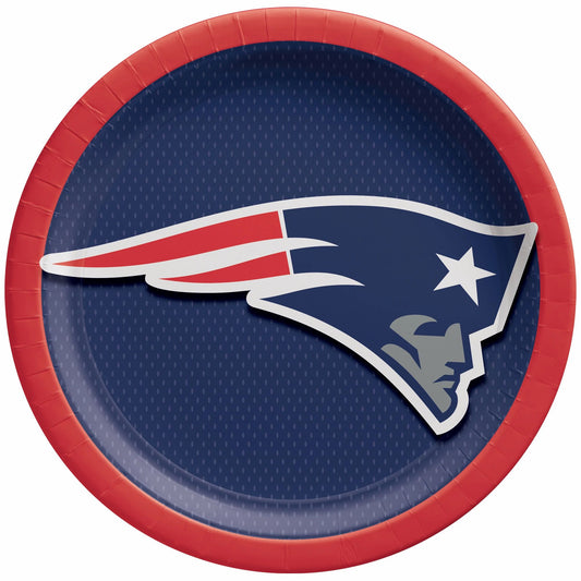 New England Patriots Lunch Plates (8)