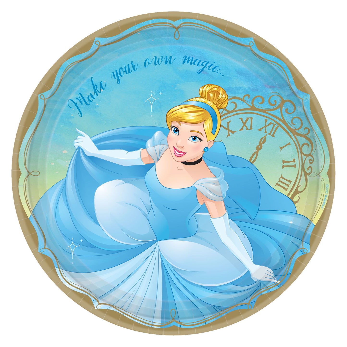 ©Disney Princess Lunch Plates - Cinderella (8)